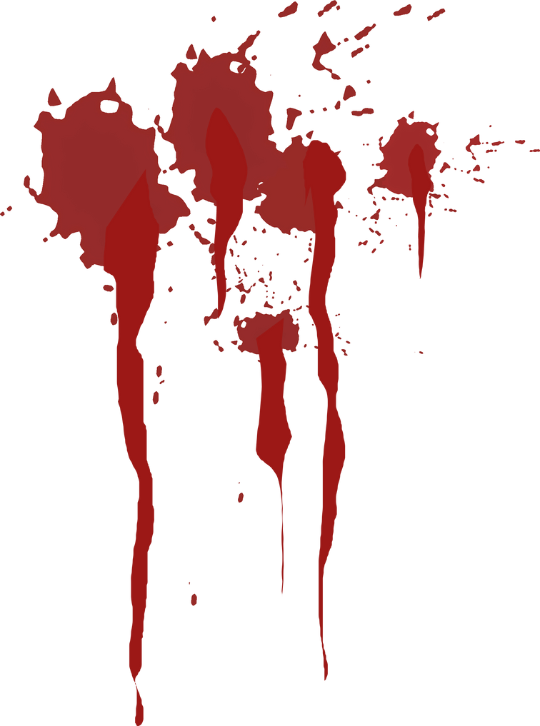 Red Blood Spatter 